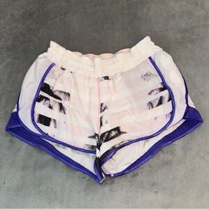 Lululemon Super Squad Shorts Sunset Stripe Blush Quartz Size 6